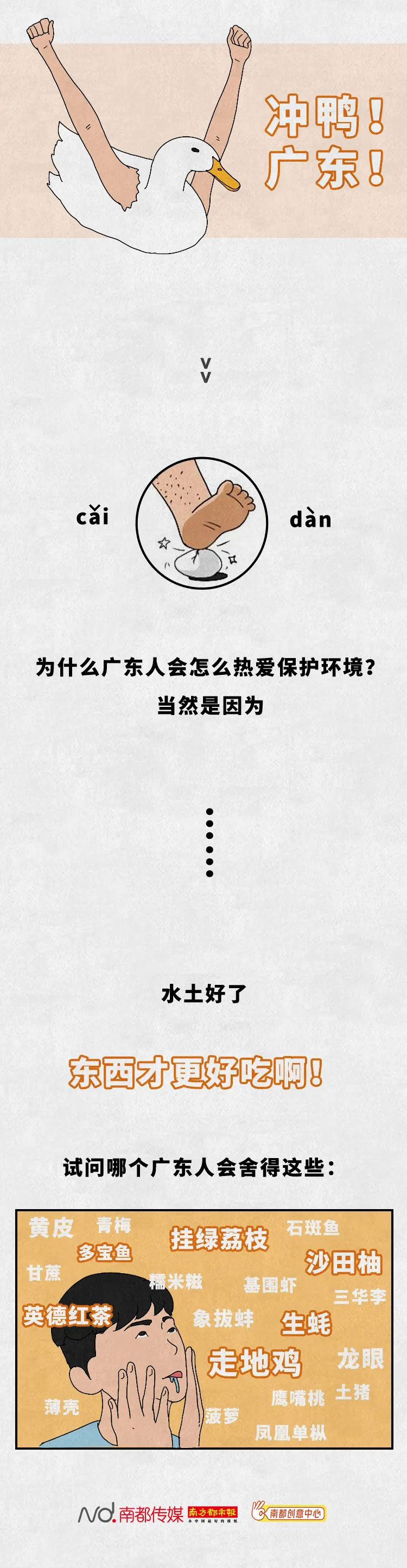 沖鴨，廣東